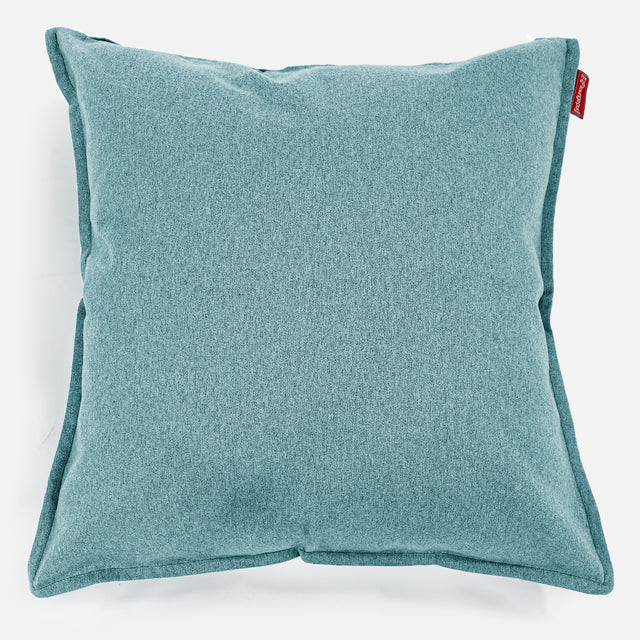 Kæmpe Pude 70 x 70cm - Interalli-uld Cyan 01