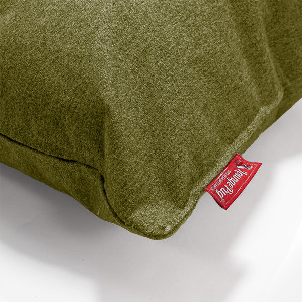 Kæmpe Pudebetræk 70 x 70cm - Interalli-uld Limegrøn Fabric Close-up Image