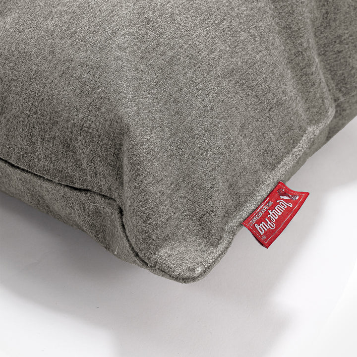 Kæmpe Pude 70 x 70cm - Interalli-uld Sølv 02