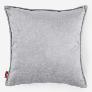 Kæmpe Pudebetræk 70 x 70cm - Chenille Grå