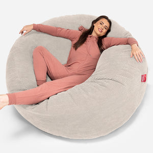 Kæmpe Sækkestol Sofa XXL 'Mega Mammut' - Pom Pom Cremefarvet