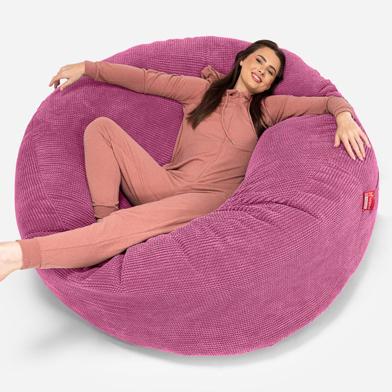 Kæmpe Sækkestol Sofa XXL 'Mega Mammut' - Pom Pom Pink 01