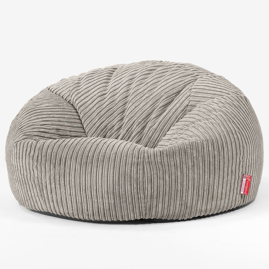 Klassisk Sækkestol Sofa - Klassisk Jernbanefløjl Mink 01