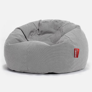 Klassisk Sækkestol - Stonewashed denim Grå