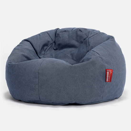 Klassisk Sækkestol - Stonewashed denim Navy 01
