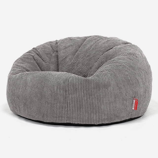 Klassisk Sækkestol Sofa - Pom Pom Kul Grå 01
