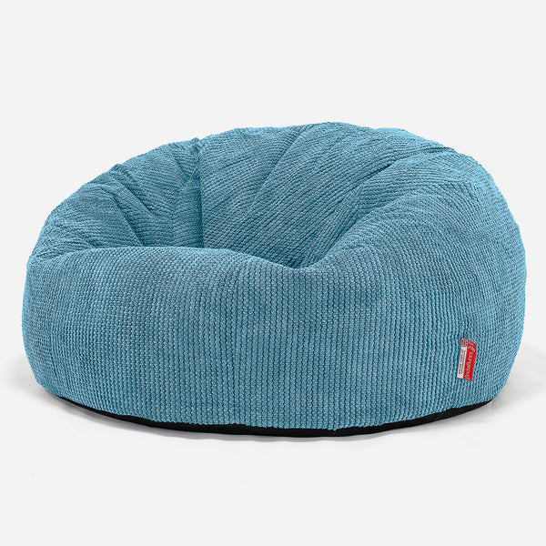 Klassisk Sækkestol Sofa - Pom Pom Turkis Blå 01