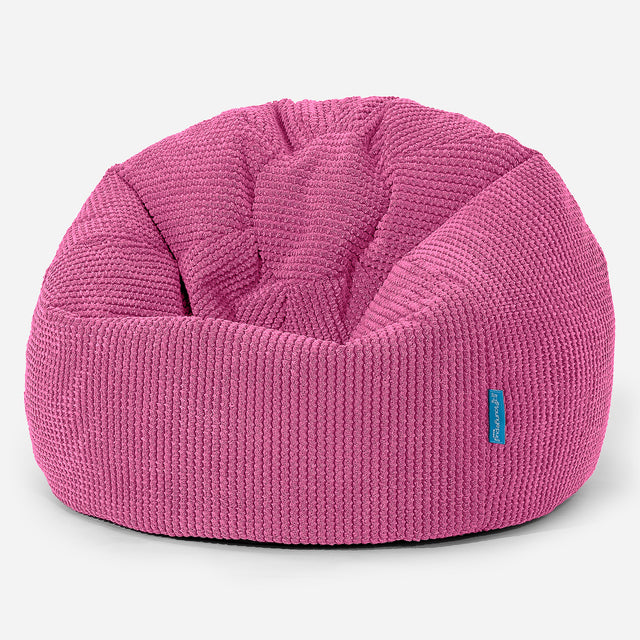 Klassisk Sækkestol til Børn 1-5 år - Pom Pom Pink 01