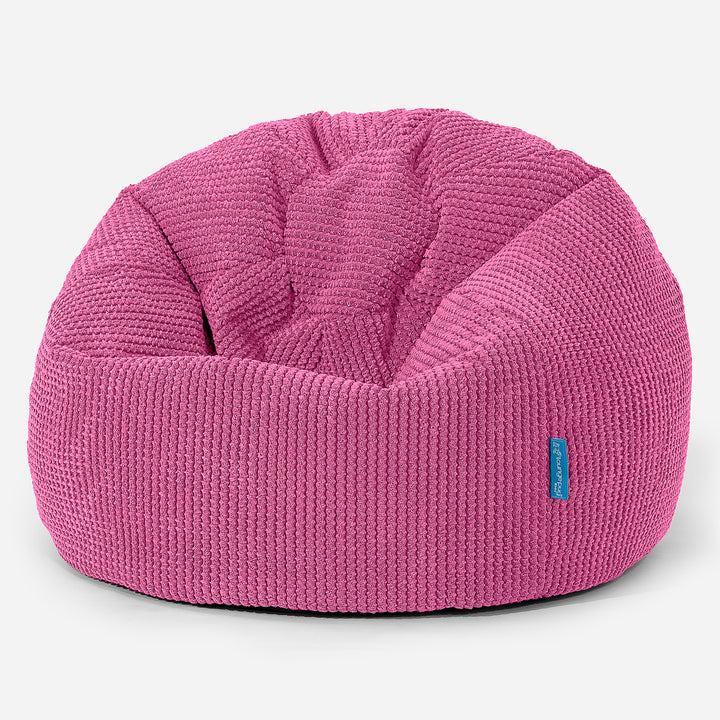 Klassisk Sækkestol til Børn 1-5 år - Pom Pom Pink 01