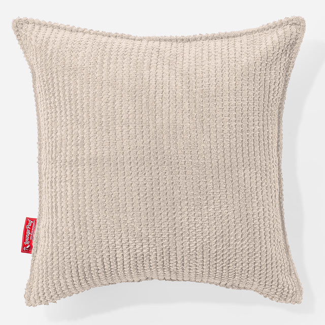 Pude 47 x 47cm - Pom Pom Cremefarvet 01
