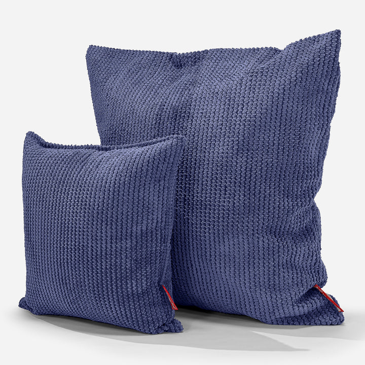 Pude 47 x 47cm - Pom Pom Lilla 02