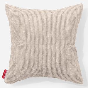 Kæmpe Pudebetræk 70 x 70cm - Pom Pom Cremefarvet