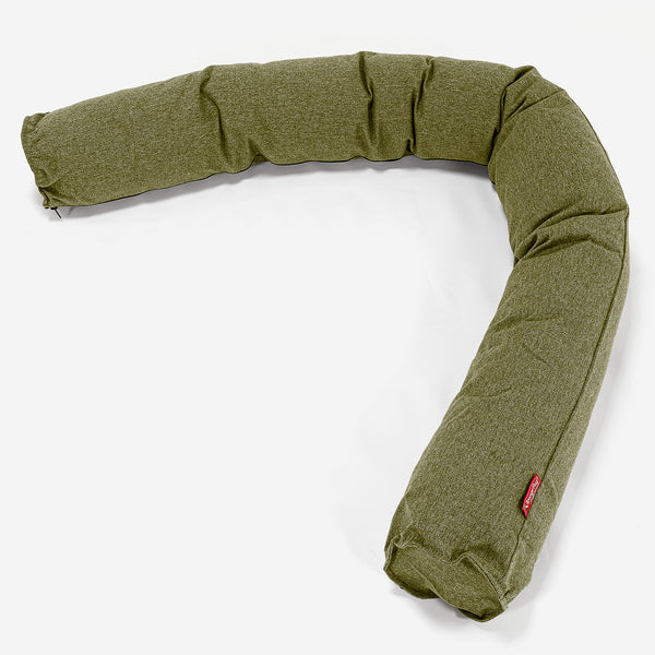 Lejringspude C150-L, CloudSac Memory Skum - Interalli-uld Limegrøn 01