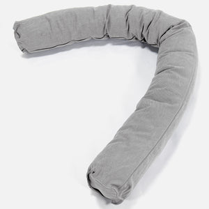 Lejringspude XL - Stonewashed denim Grå