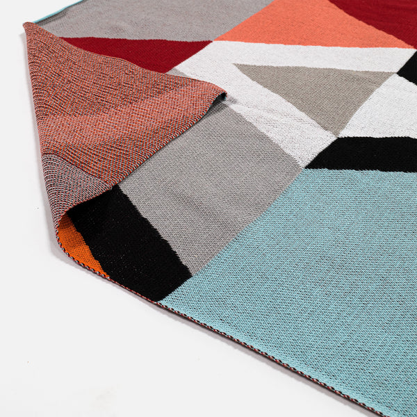 Plaid / Tæppe - Strikket Cotswold Fabric Close-up Image
