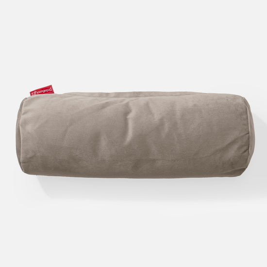 Pøllepude 20 x 55cm - Fløjl Mink 02
