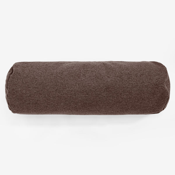 Pøllepude 20 x 55cm - Interalli-uld Brun 01