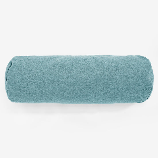 Pøllepude 20 x 55cm - Interalli-uld Cyan 02