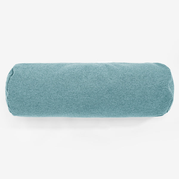 Pøllepude 20 x 55cm - Interalli-uld Cyan 01