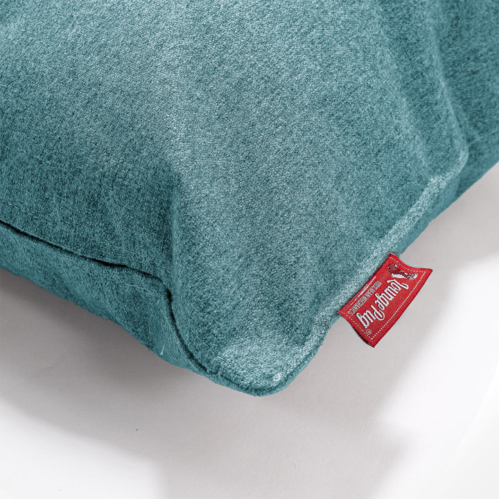 Pøllepude 20 x 55cm - Interalli-uld Cyan 03