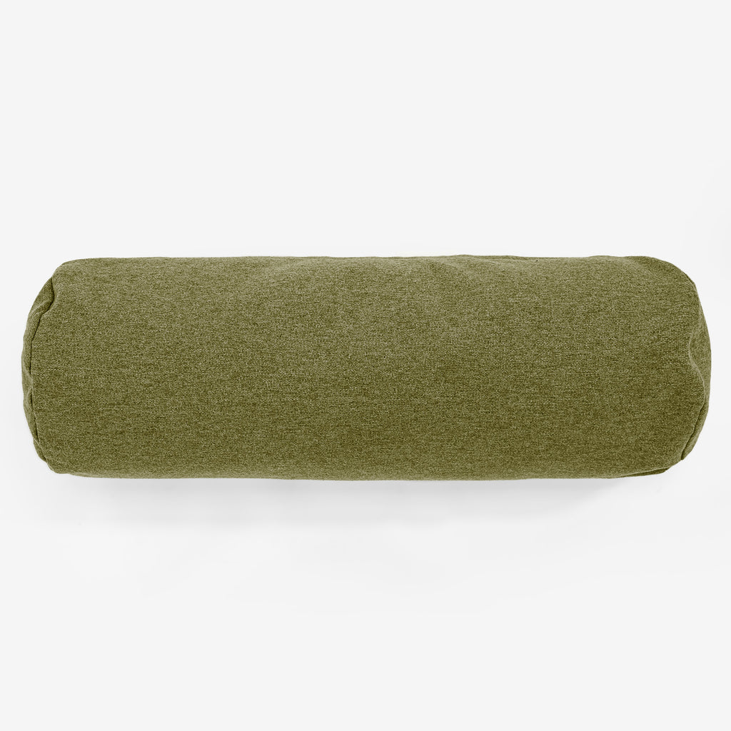 Pøllepude 20 x 55cm - Interalli-uld Limegrøn 02