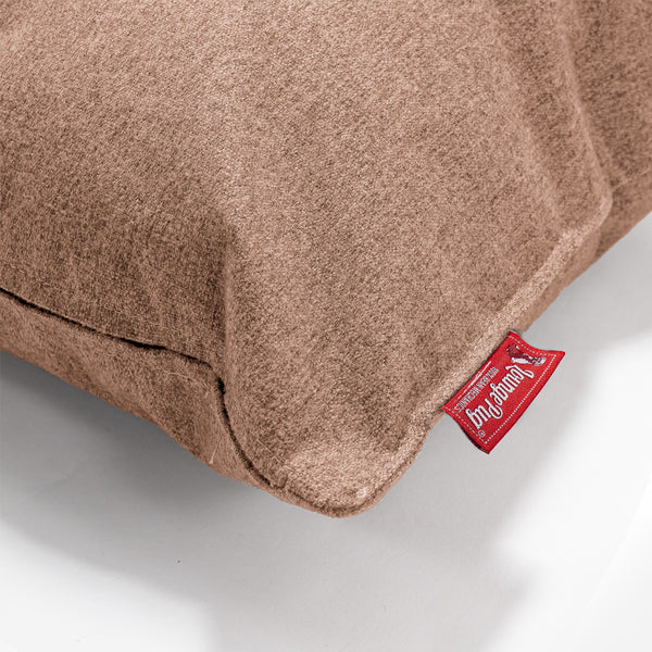 Pøllepudebetræk 20 x 55cm - Interalli-uld Sand Fabric Close-up Image