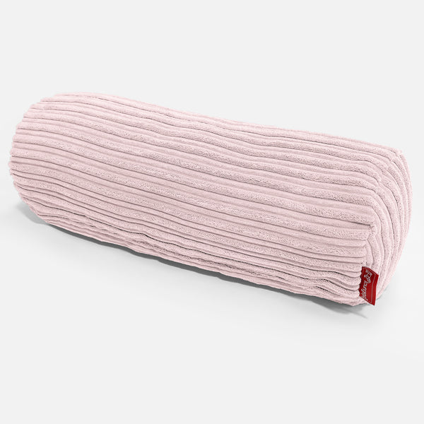 Pøllepude 20 x 55cm - Klassisk Jernbanefløjl Blush Lyserød 01