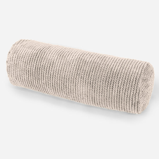Pøllepude 20 x 55cm - Pom Pom Cremefarvet 01