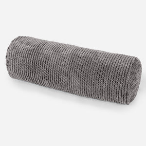 Pøllepudebetræk 20 x 55cm - Pom Pom Kul Grå