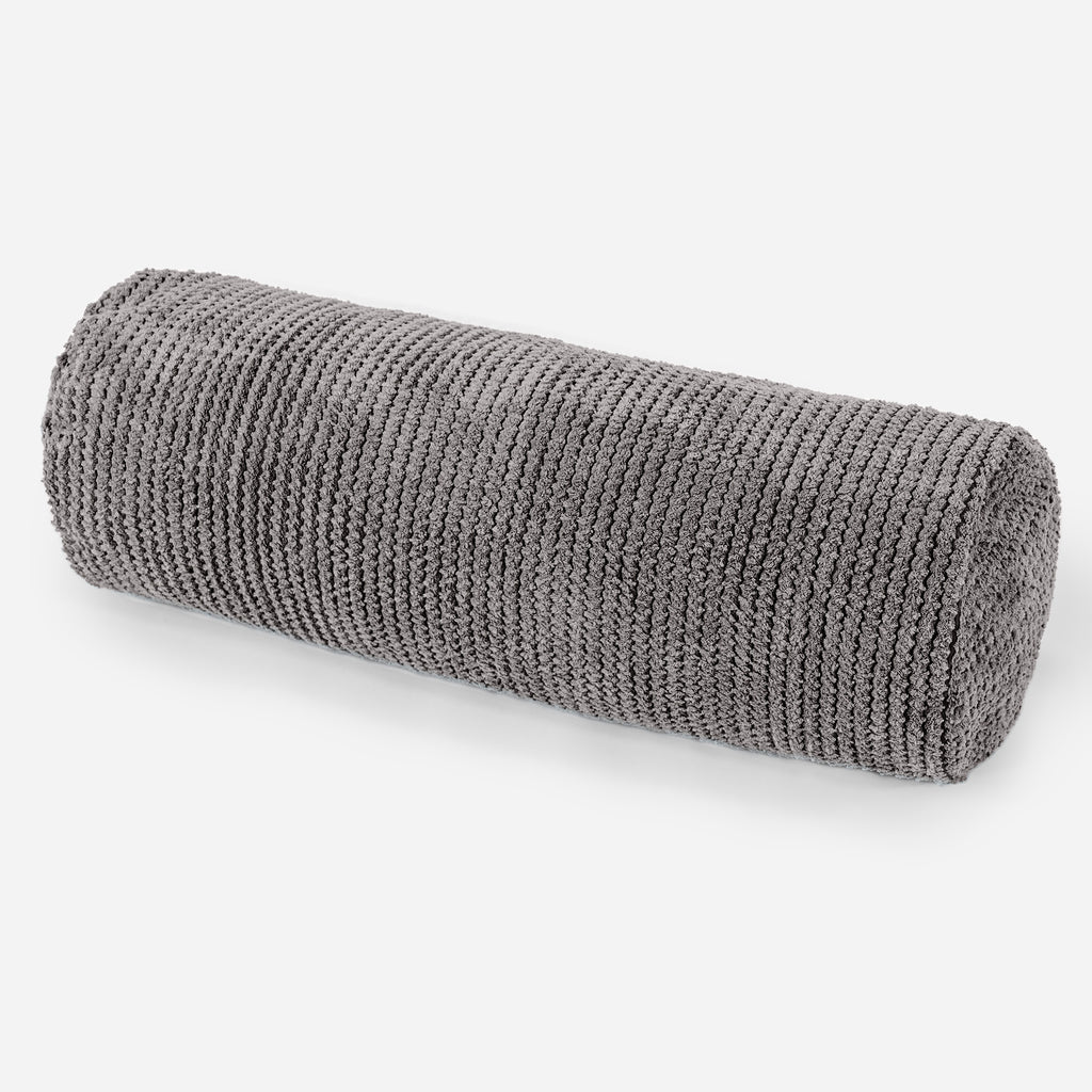 Pøllepude 20 x 55cm - Pom Pom Kul Grå 01