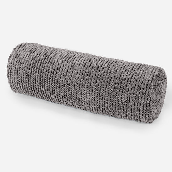 Pøllepude 20 x 55cm - Pom Pom Kul Grå 01