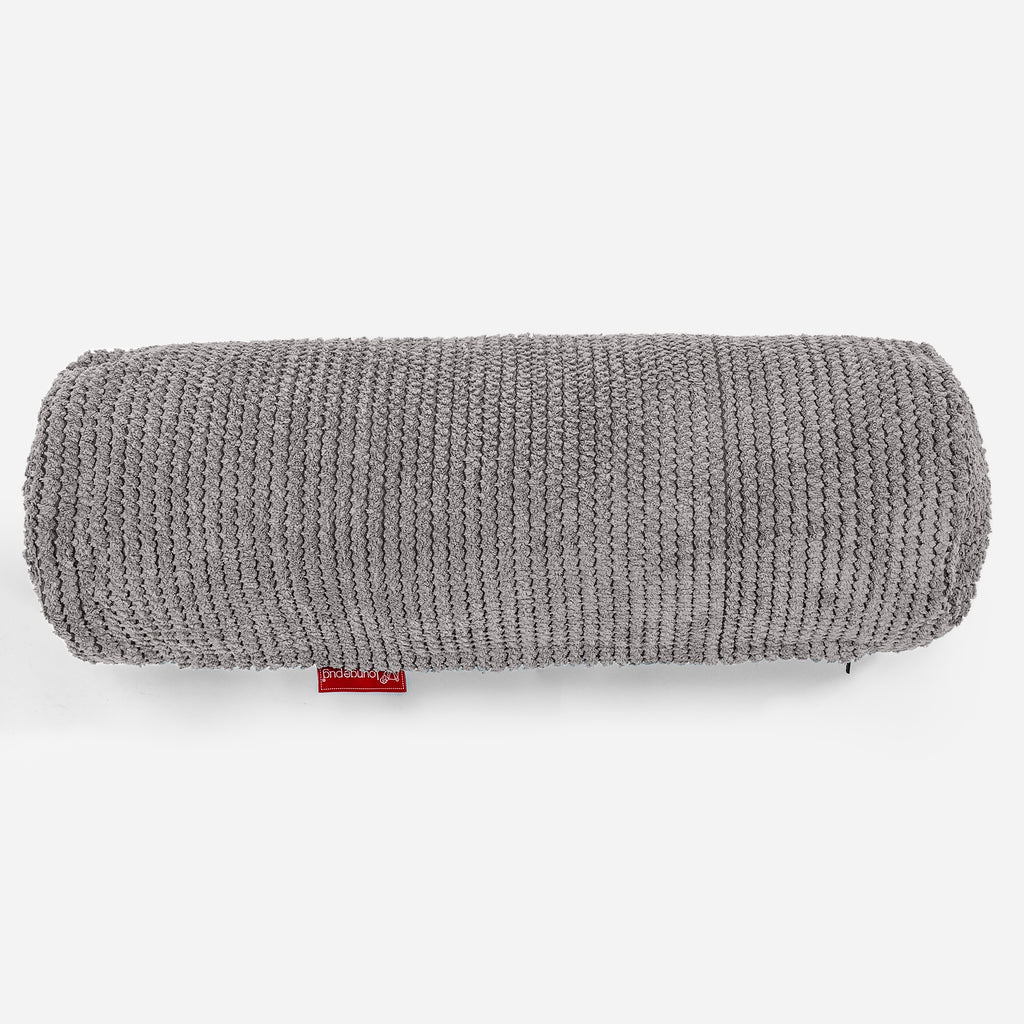 Pøllepude 20 x 55cm - Pom Pom Kul Grå 02