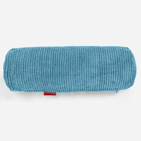 Pøllepude 20 x 55cm - Pom Pom Turkis Blå 02
