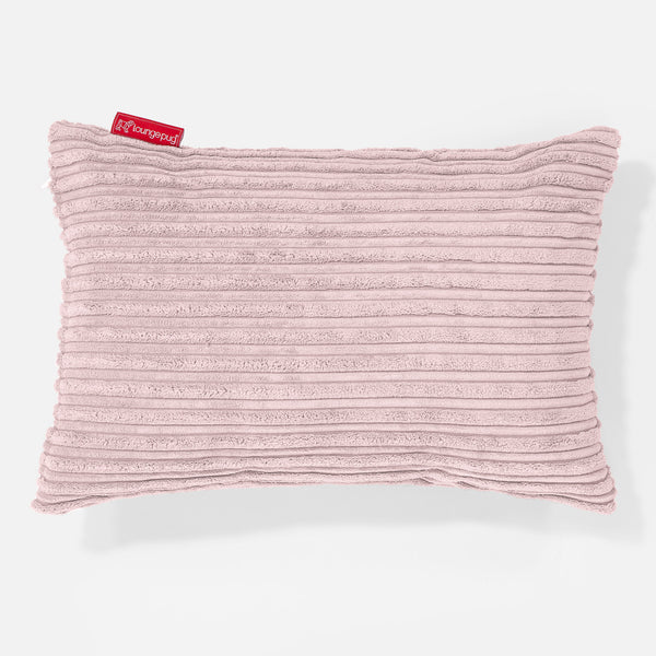 Pude 35 x 50cm - Klassisk Jernbanefløjl Blush Lyserød 01