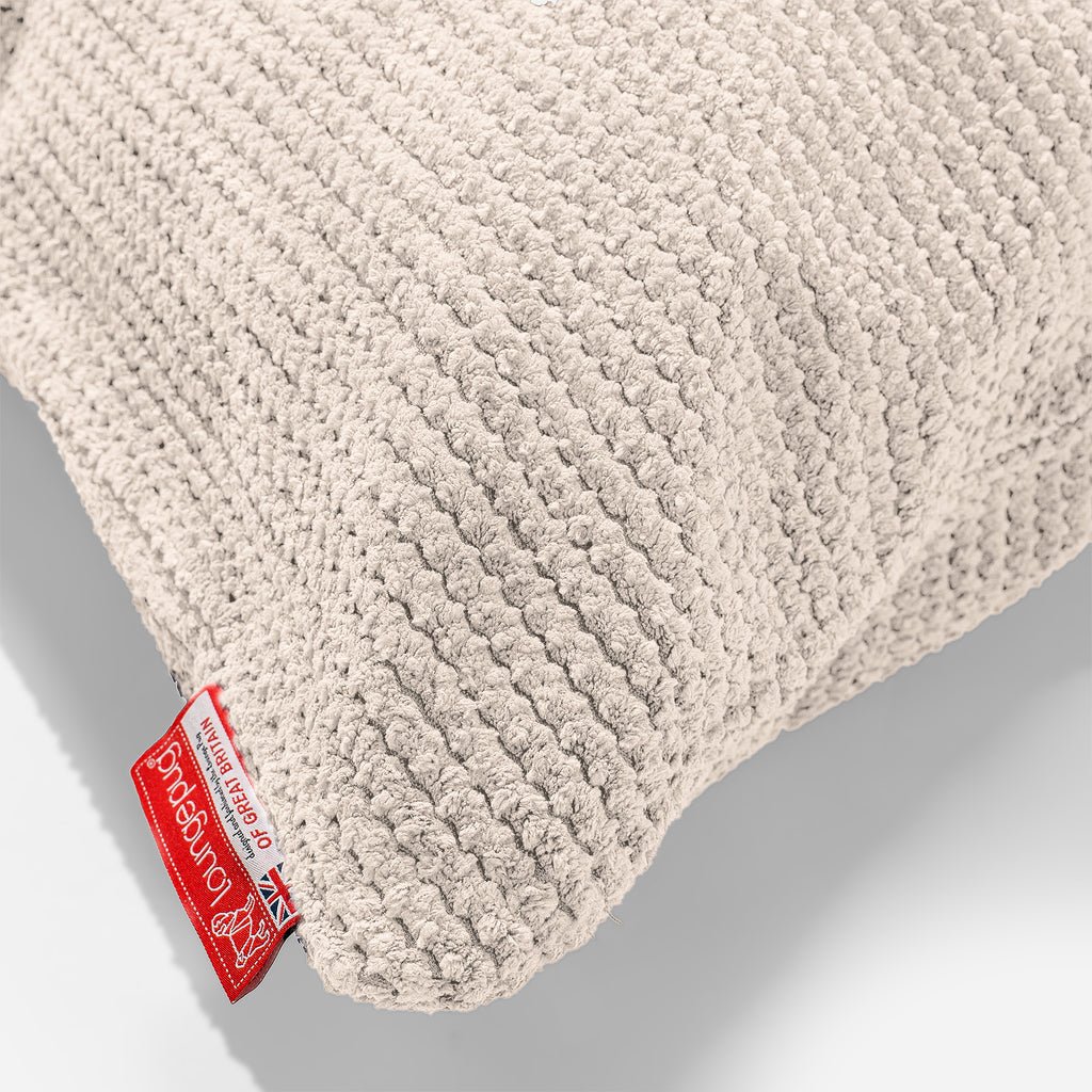 Pude 35 x 50cm - Pom Pom Cremefarvet 02