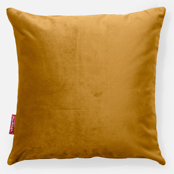 Pude 47 x 47cm - Fløjl Guld 01