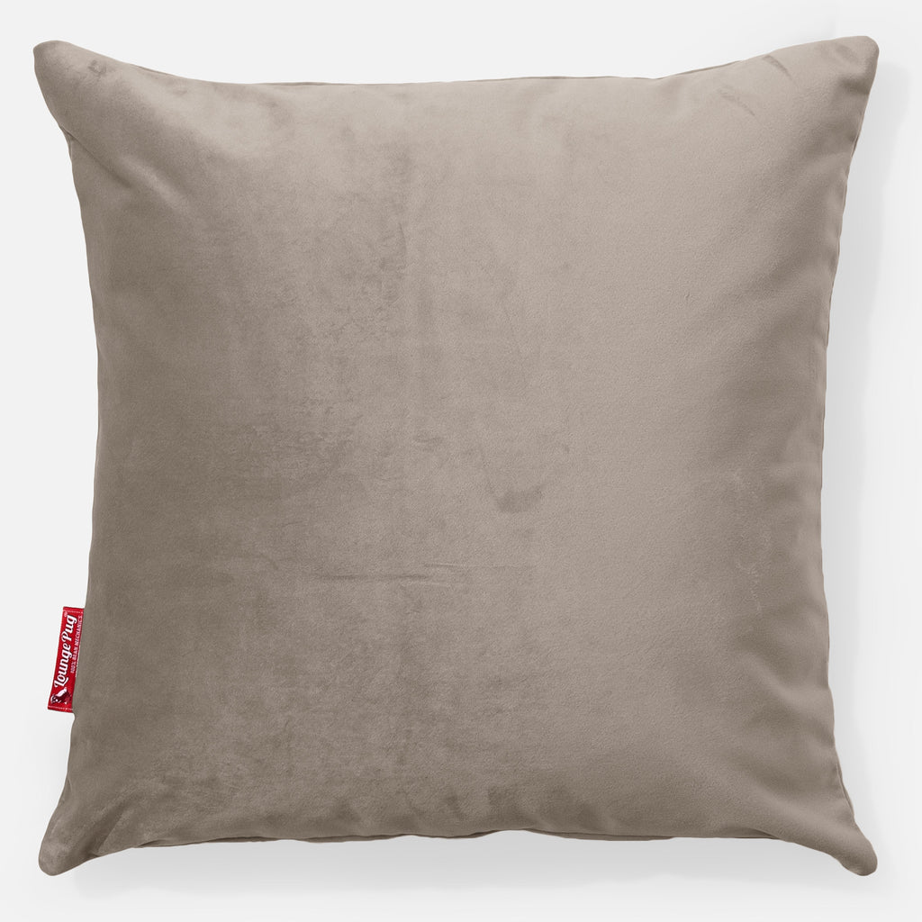 Pude 47 x 47cm - Fløjl Mink 01