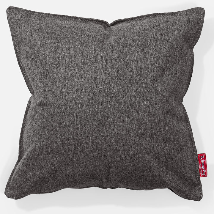 Pude 47 x 47cm - Interalli-uld Grå 01