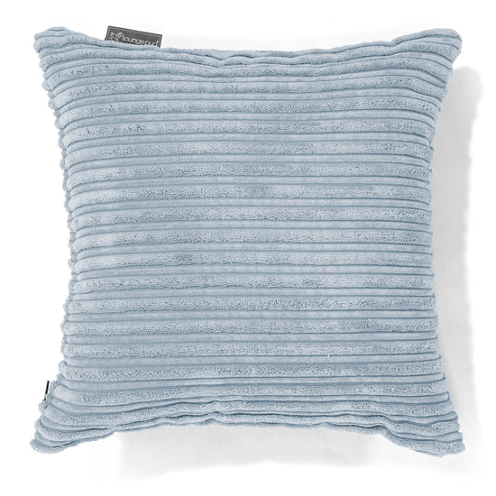 Pude 47 x 47cm - Klassisk Jernbanefløjl Baby Blå 01