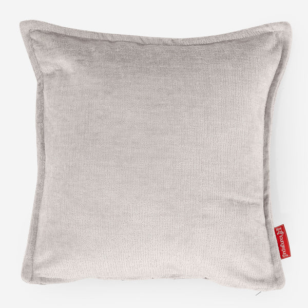 Pudebetræk 47 x 47cm - Chenille Cremefarvet 01