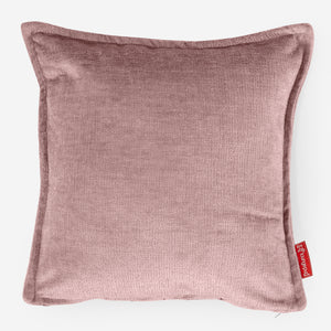 Pudebetræk 47 x 47cm - Chenille Lyserød