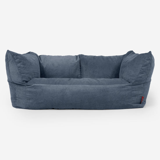 Ruben Sækkesofa - Babyfløjl Navy 01
