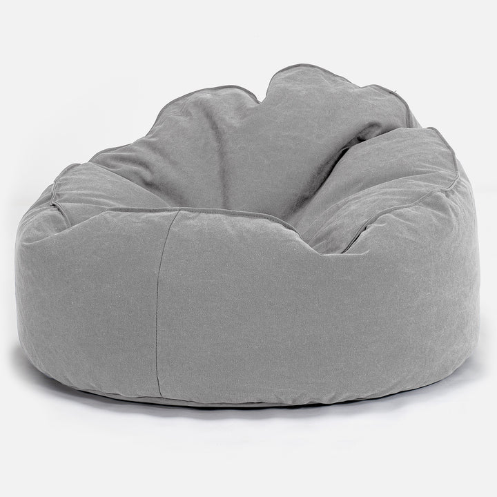 Sækkestol 'Archi' - Stonewashed denim Grå 01