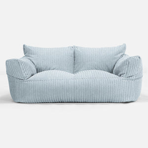 Josephine Sofasækkestol - Klassisk Jernbanefløjl Baby Blå