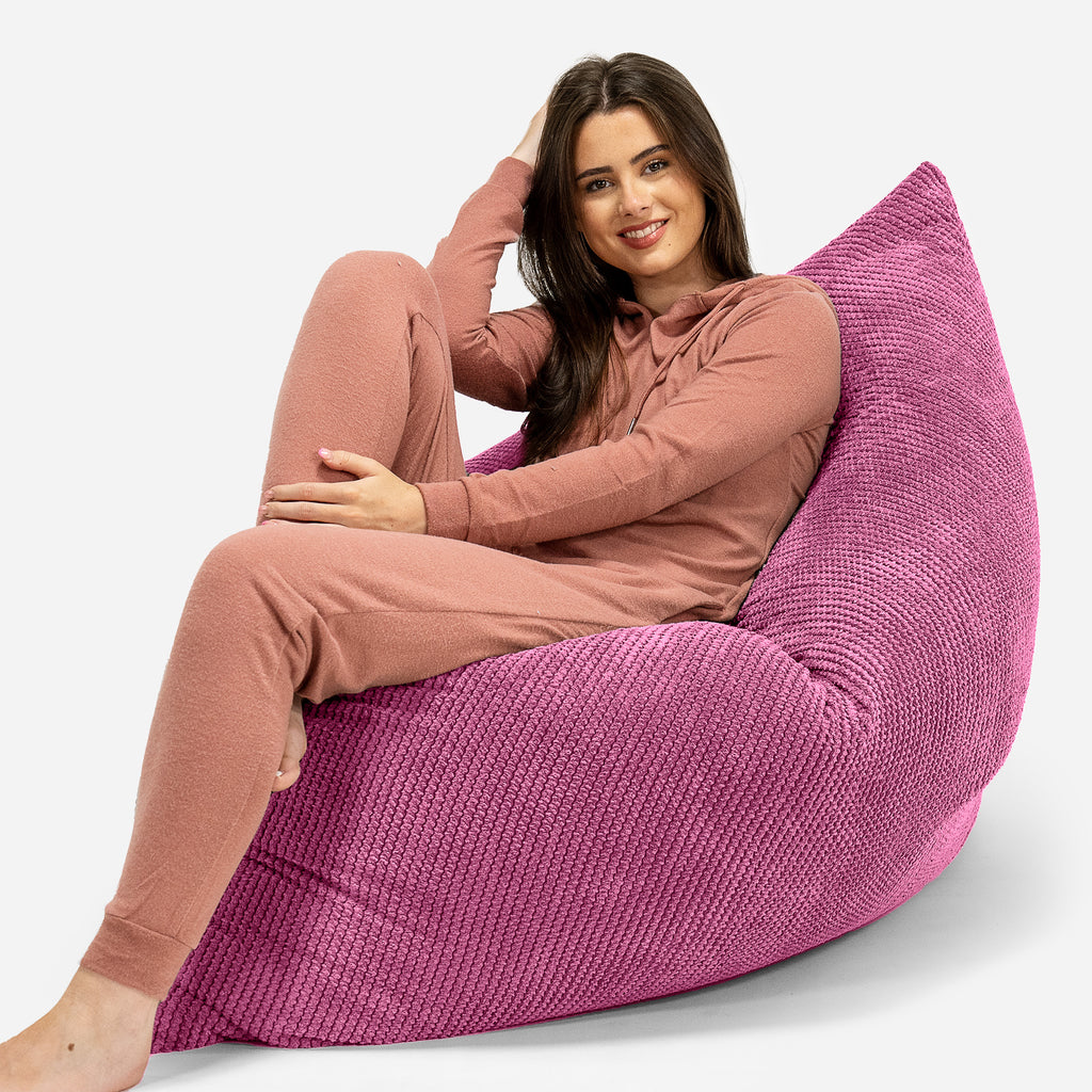 Sækkestol XL - Pom Pom Pink 04