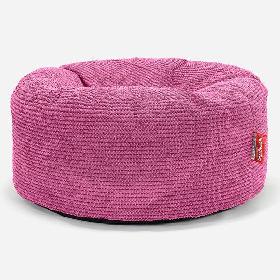 Rund Puf - Pom Pom Pink 01