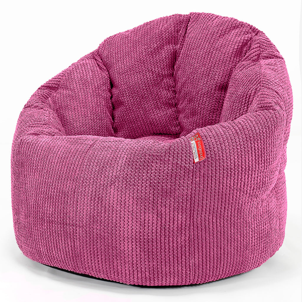 Sækkestol 'Knus' - Pom Pom Pink 01
