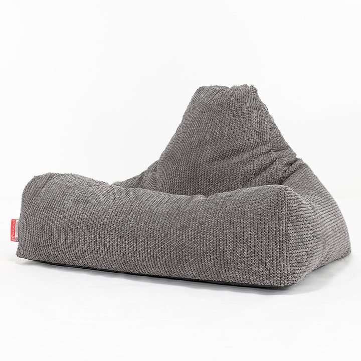Lounge Sækkestol - Pom Pom Kul Grå 01