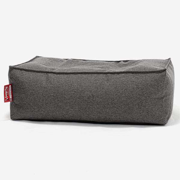 CloudSac 100 Fodskammel med Memory Skum - Interalli-uld Grå 01