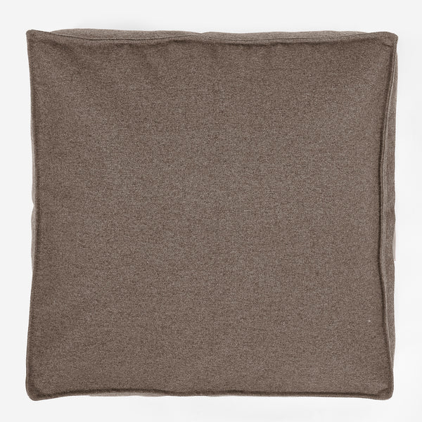 Stor Gulvpude - Interalli-uld Kiks Fabric Close-up Image